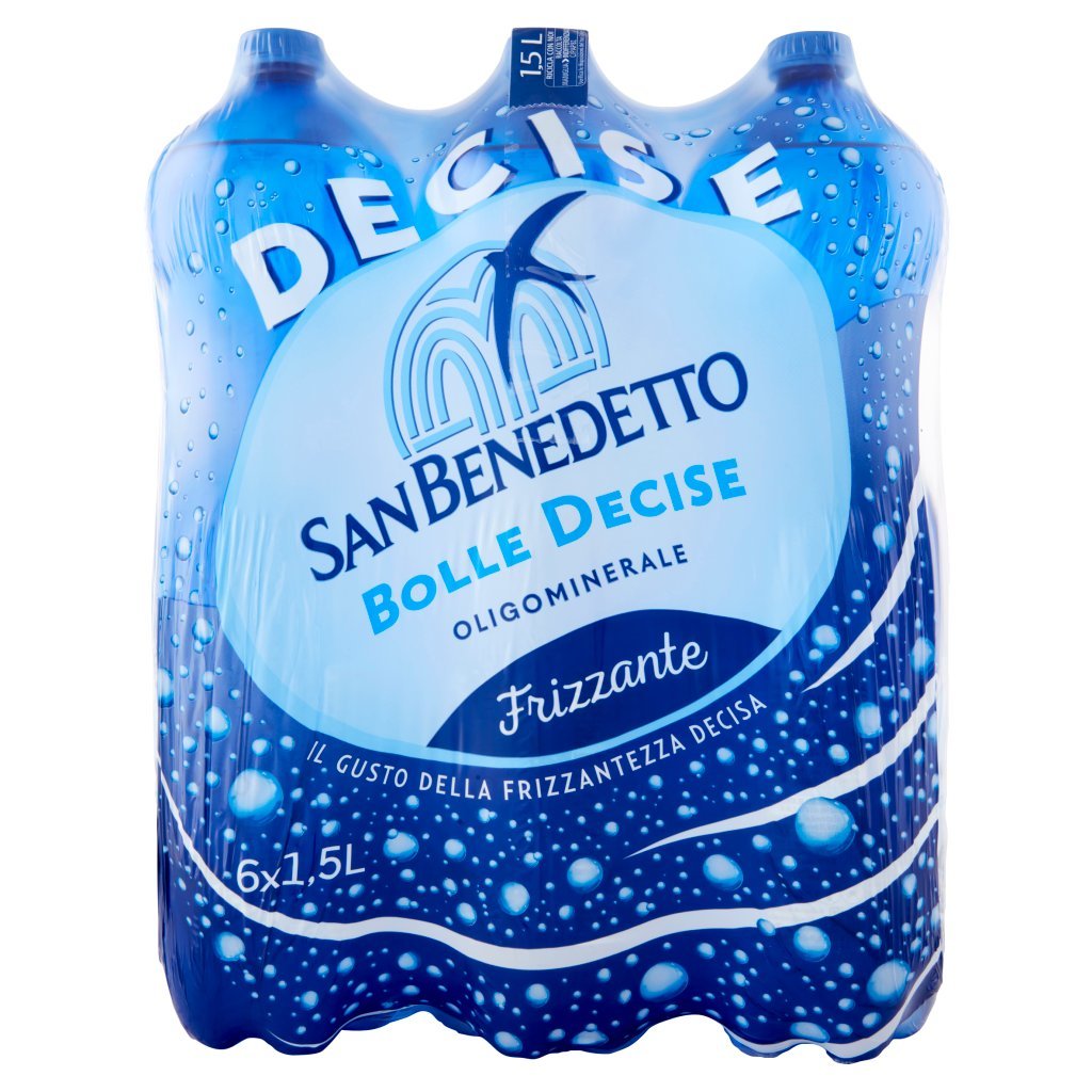 San Benedetto Oligominerale Benedicta Frizzante 6 x 1,5 l