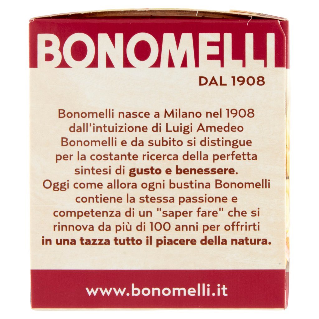 Bonomelli Infusi Gustosi 100% Naturali Vaniglia e Rooibos 10 Filtri