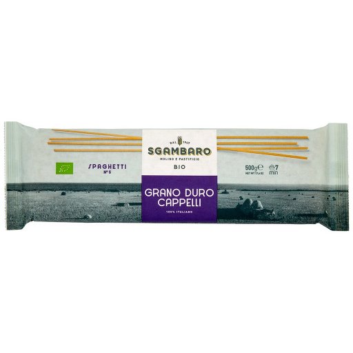 Sgambaro Bio Grano Duro Cappelli Spaghetti N° 5