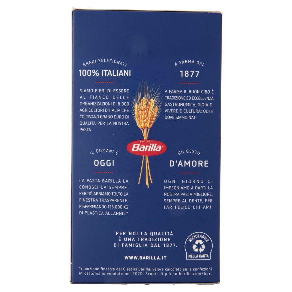 Barilla Pasta Midolline N.24 100% Grano Italiano