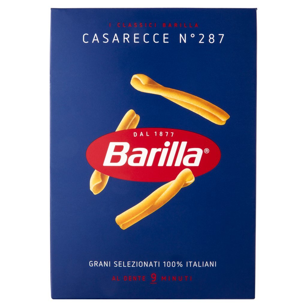 Barilla Pasta Casarecce N.287 100% Grano Italiano