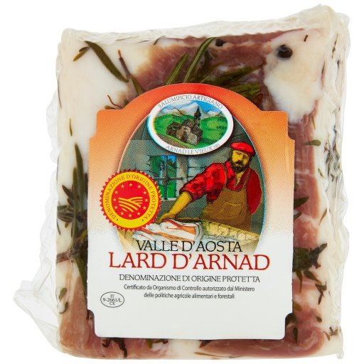 Salumificio Artigiano Arnad le Vieux Valle d'Aosta Lard d'Arnad Dop 200 g