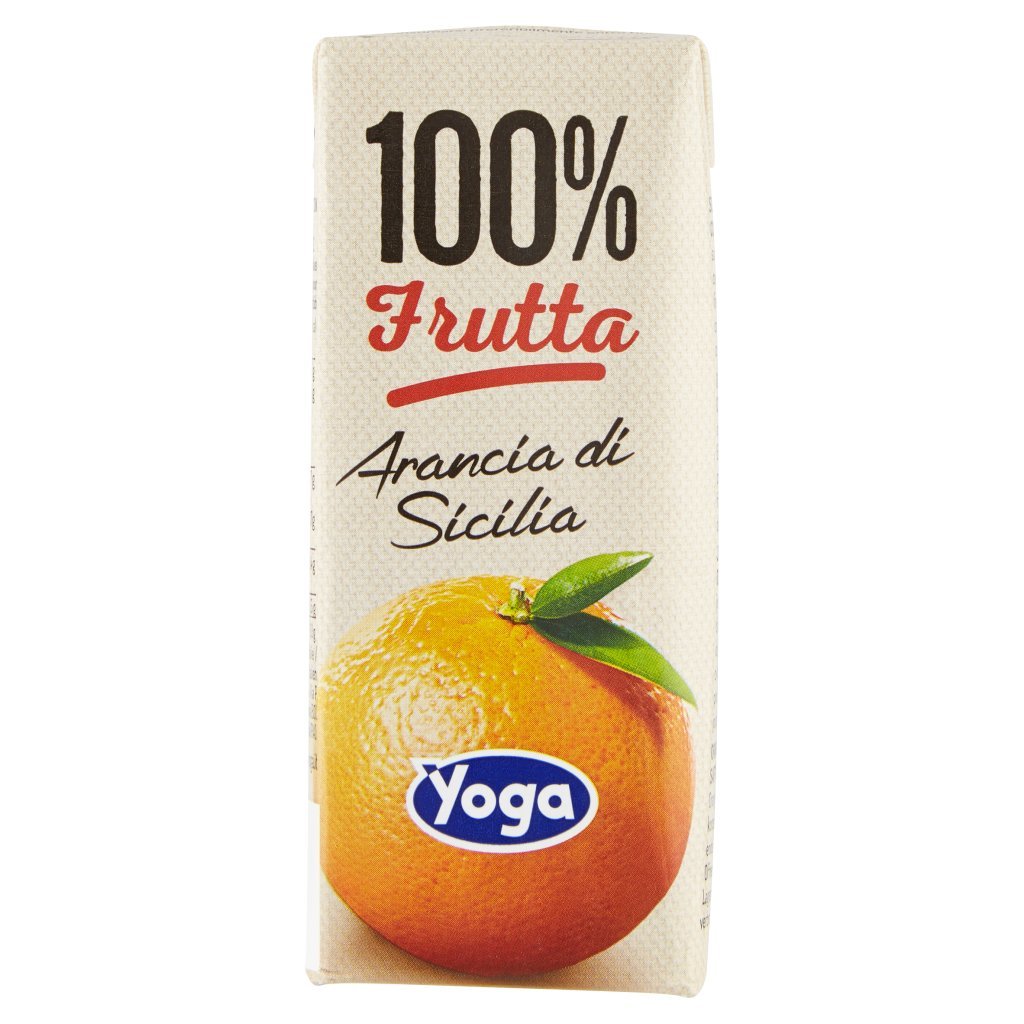 Yoga 100% Frutta Arancia di Sicilia