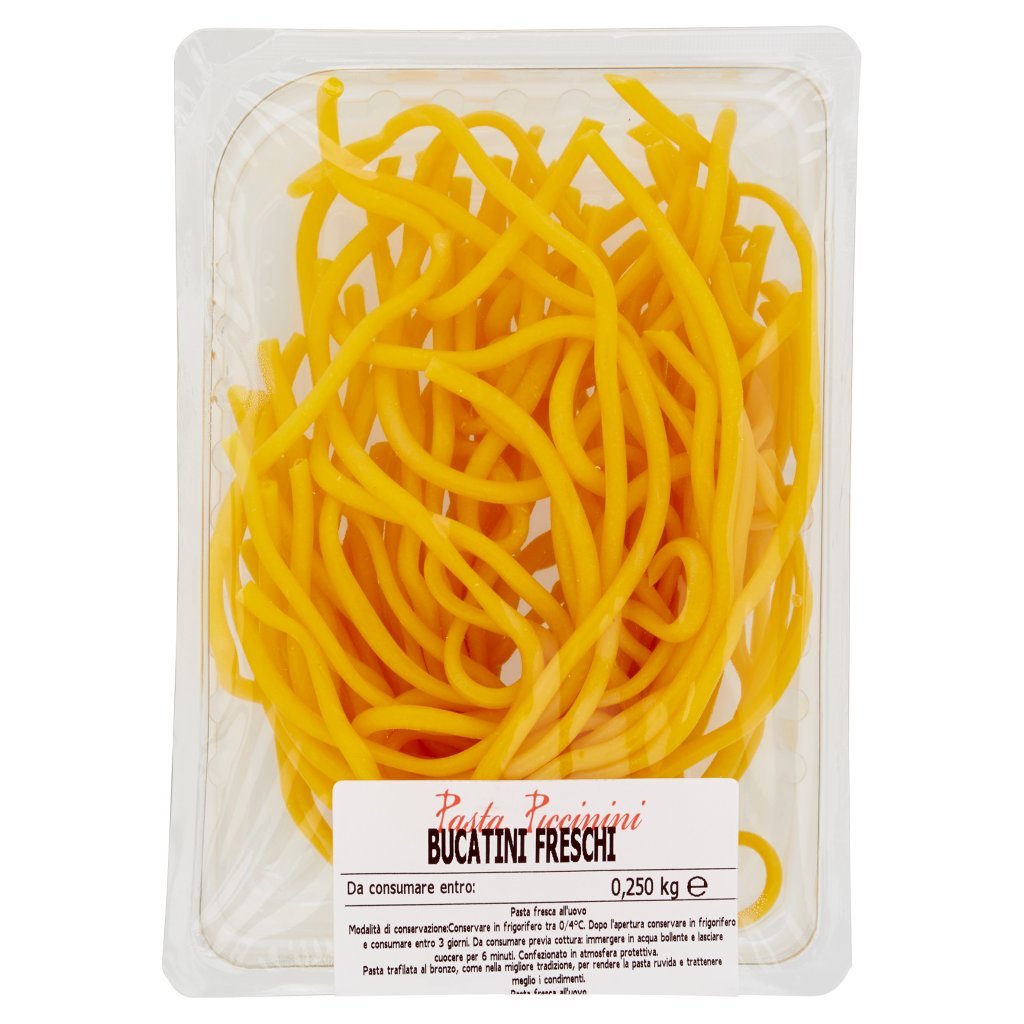 Pasta Piccinini Bucatini Freschi 0,250 Kg