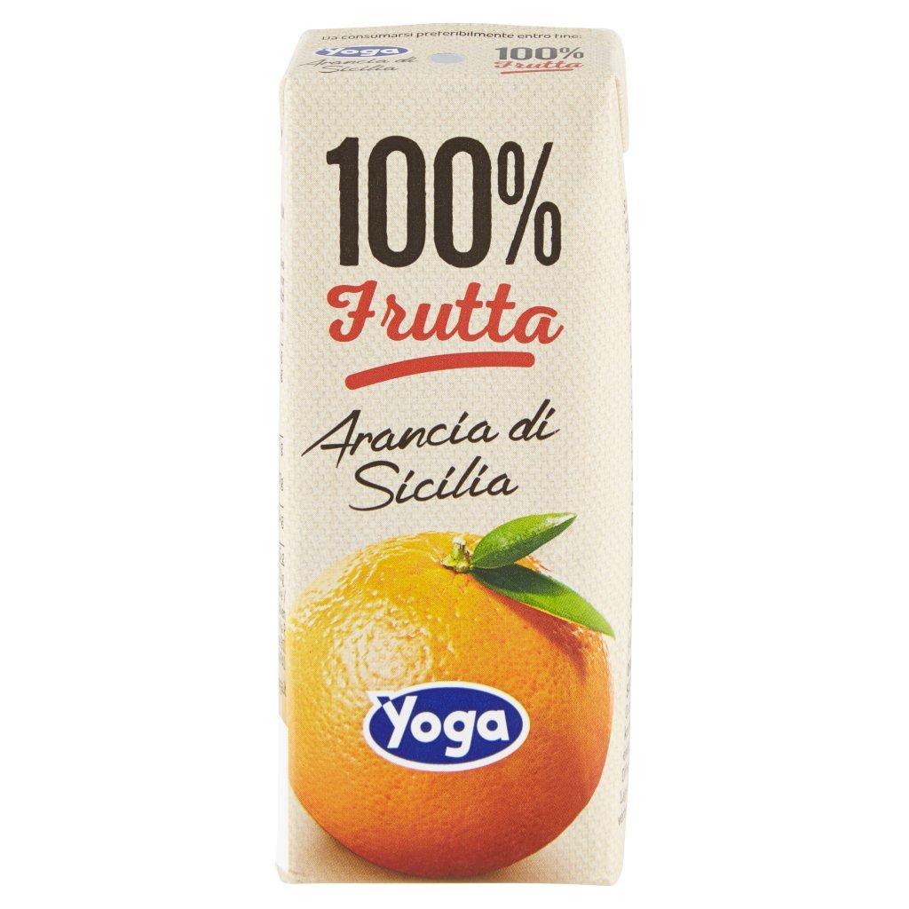 Yoga 100% Frutta Arancia di Sicilia