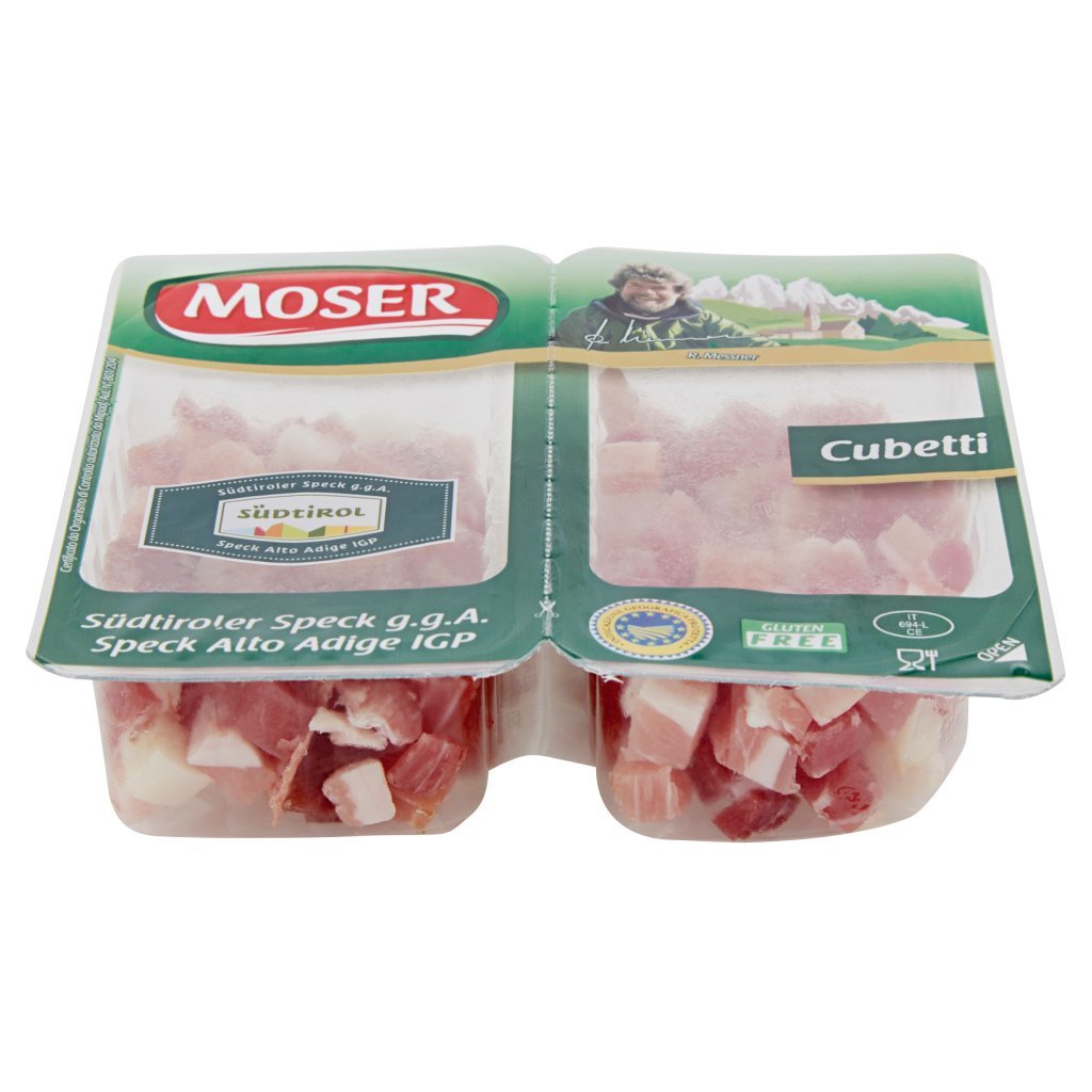 Moser Cubetti Speck Alto Adige Igp