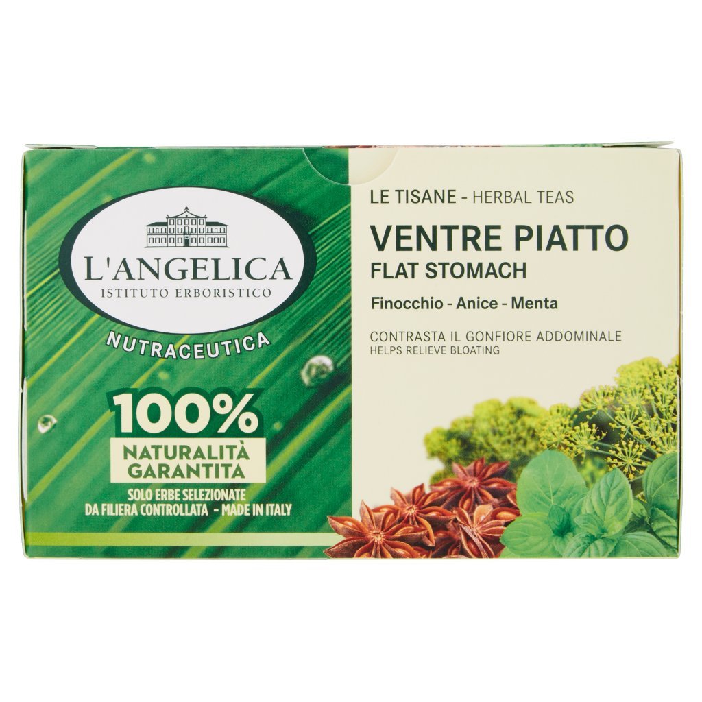 L'angelica Nutraceutica le Tisane Ventre Piatto 20 Filtri