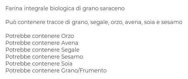 Náttúra Fusilli Integrali di Grano Saraceno 500 g