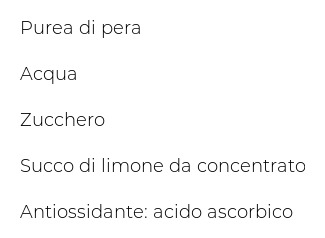Valfrutta Pera Italiana Succo e Polpa di Frutta 15 x 125 Ml