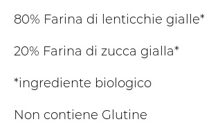 Felicia Verdipiù Sedani Lenticchie e Zucca Bio