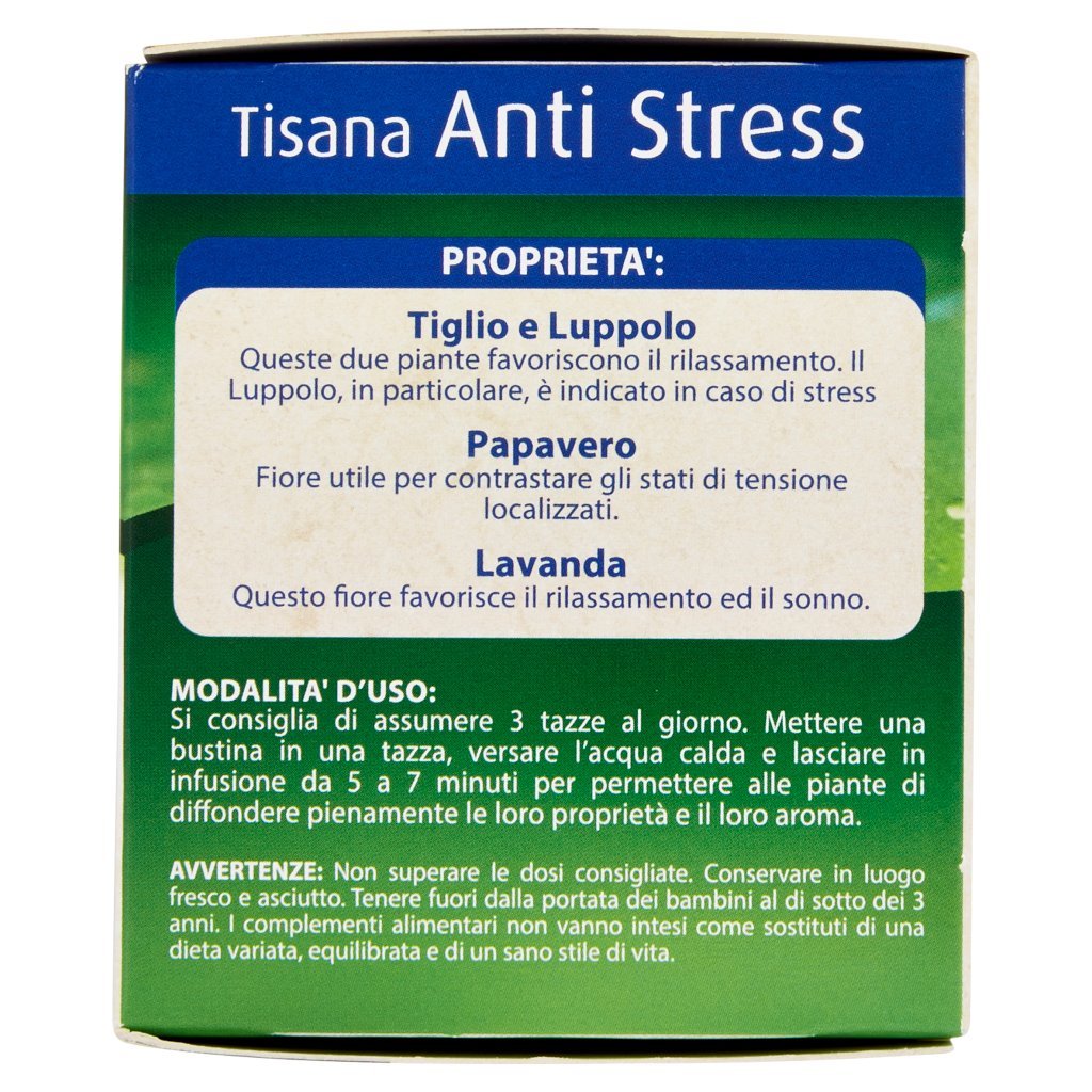 Bio&vegan Tisana Anti Stress 20 Bustine