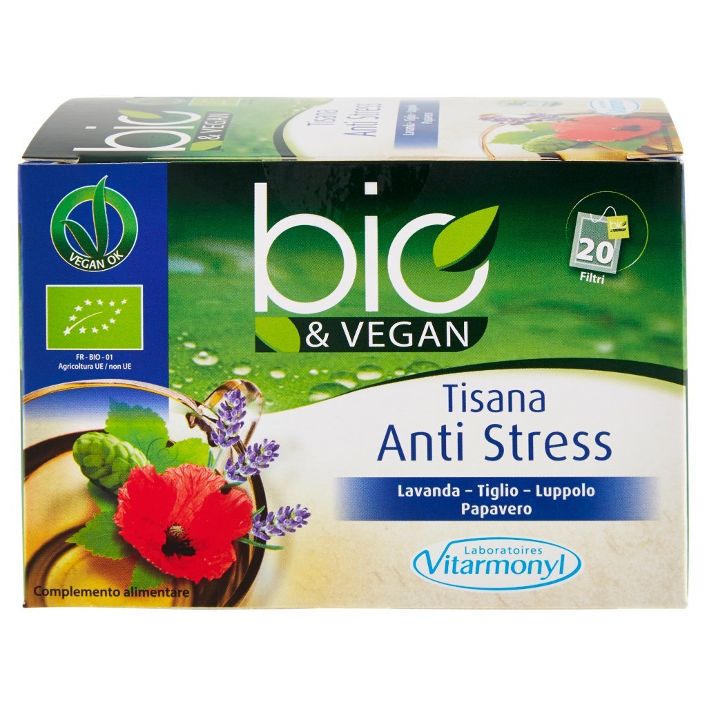 Bio&vegan Tisana Anti Stress 20 Bustine