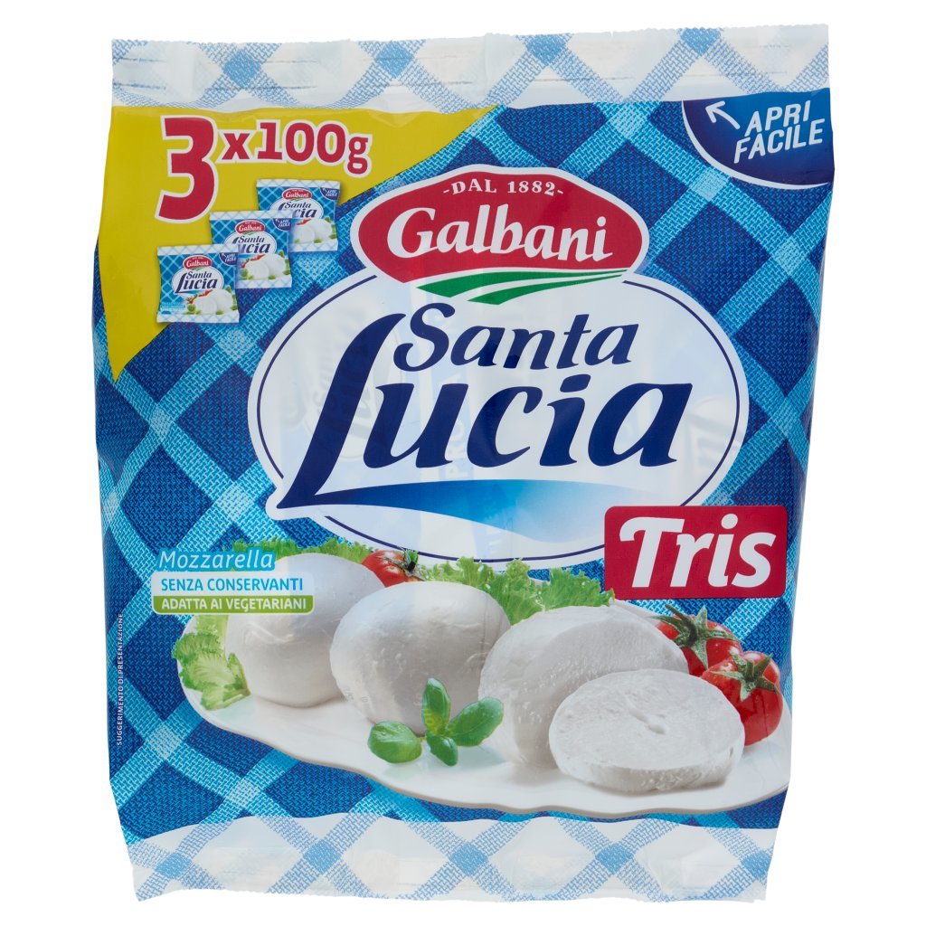 Galbani Santa Lucia Tris Mozzarella 3 x 100 g