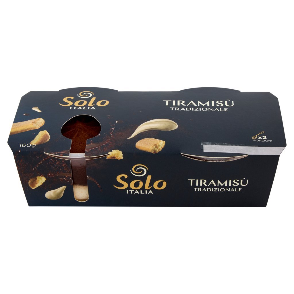 Solo Italia Tiramisù Tradizionale 2 x 80 g