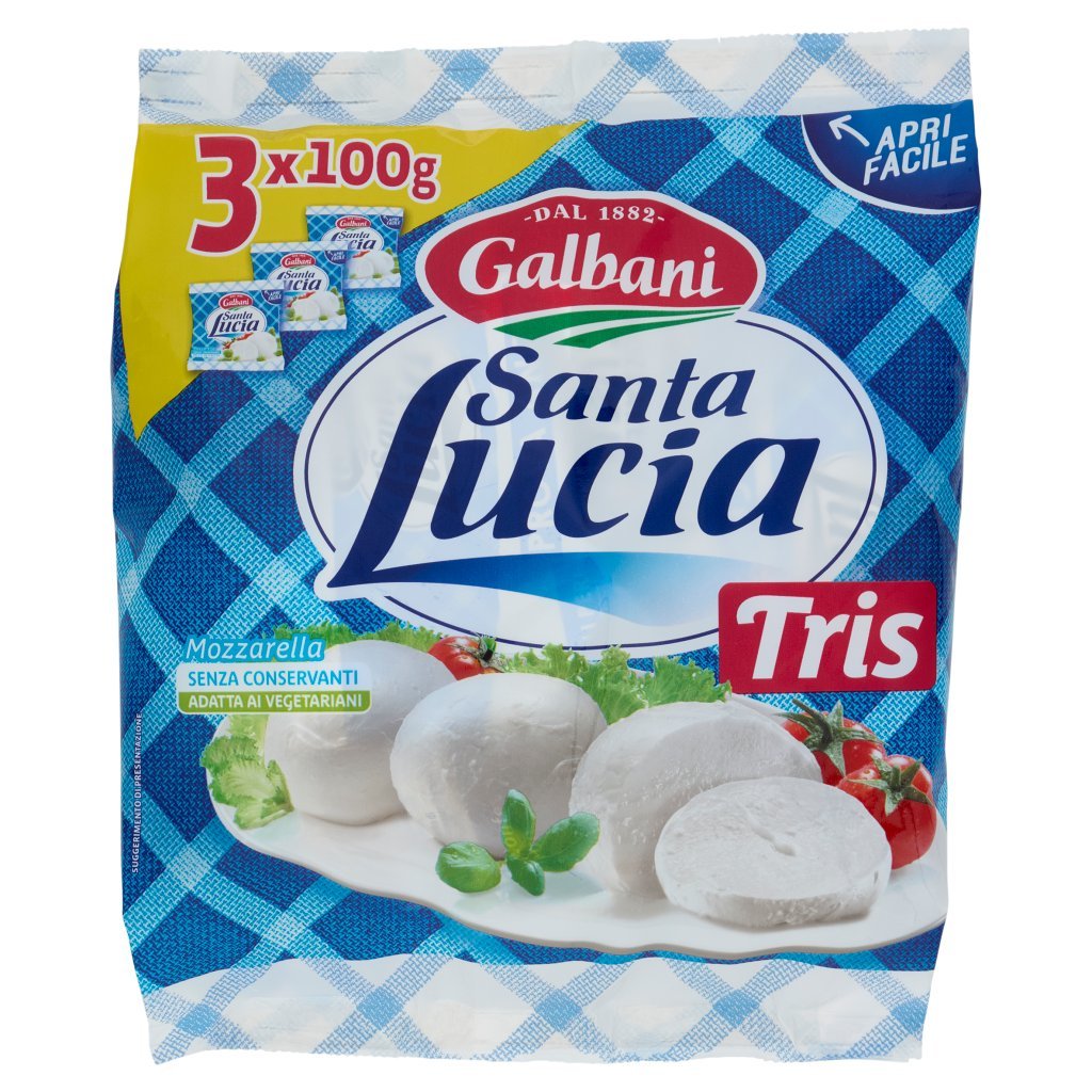 Galbani Santa Lucia Tris Mozzarella 3 x 100 g