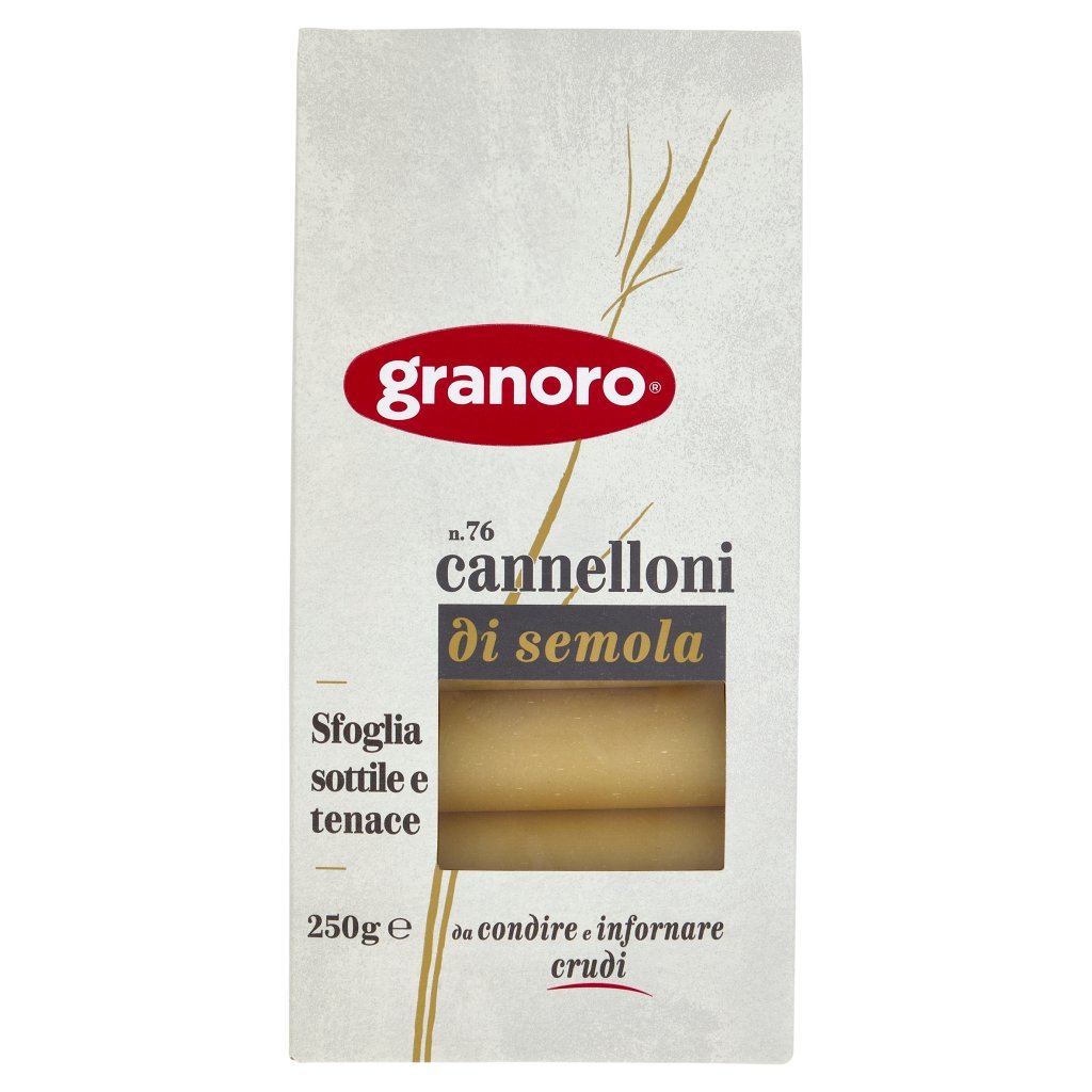 Granoro N.76 Cannelloni di Semola