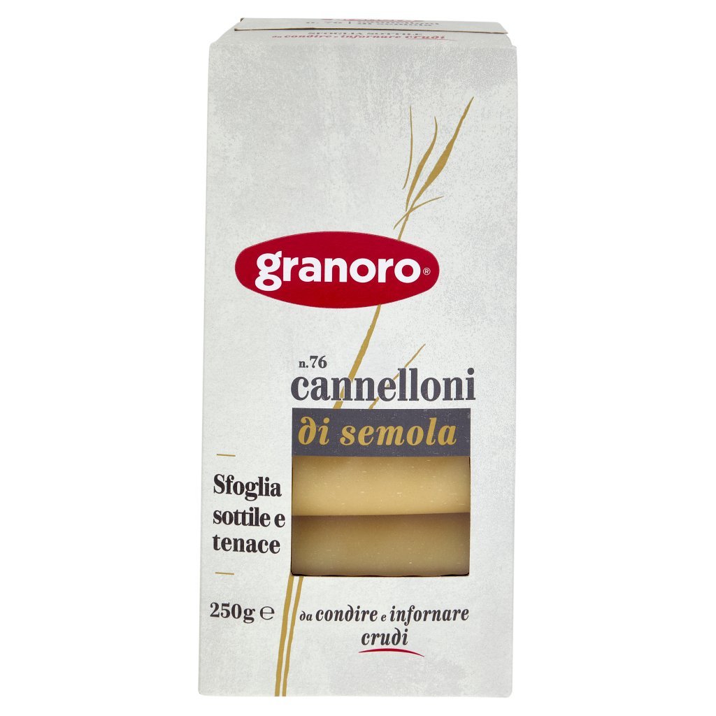 Granoro N.76 Cannelloni di Semola