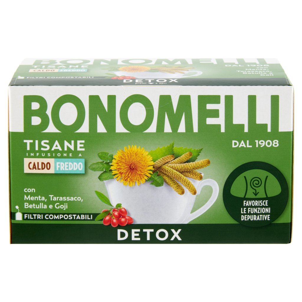 Bonomelli Tisane Detox 16 Filtri