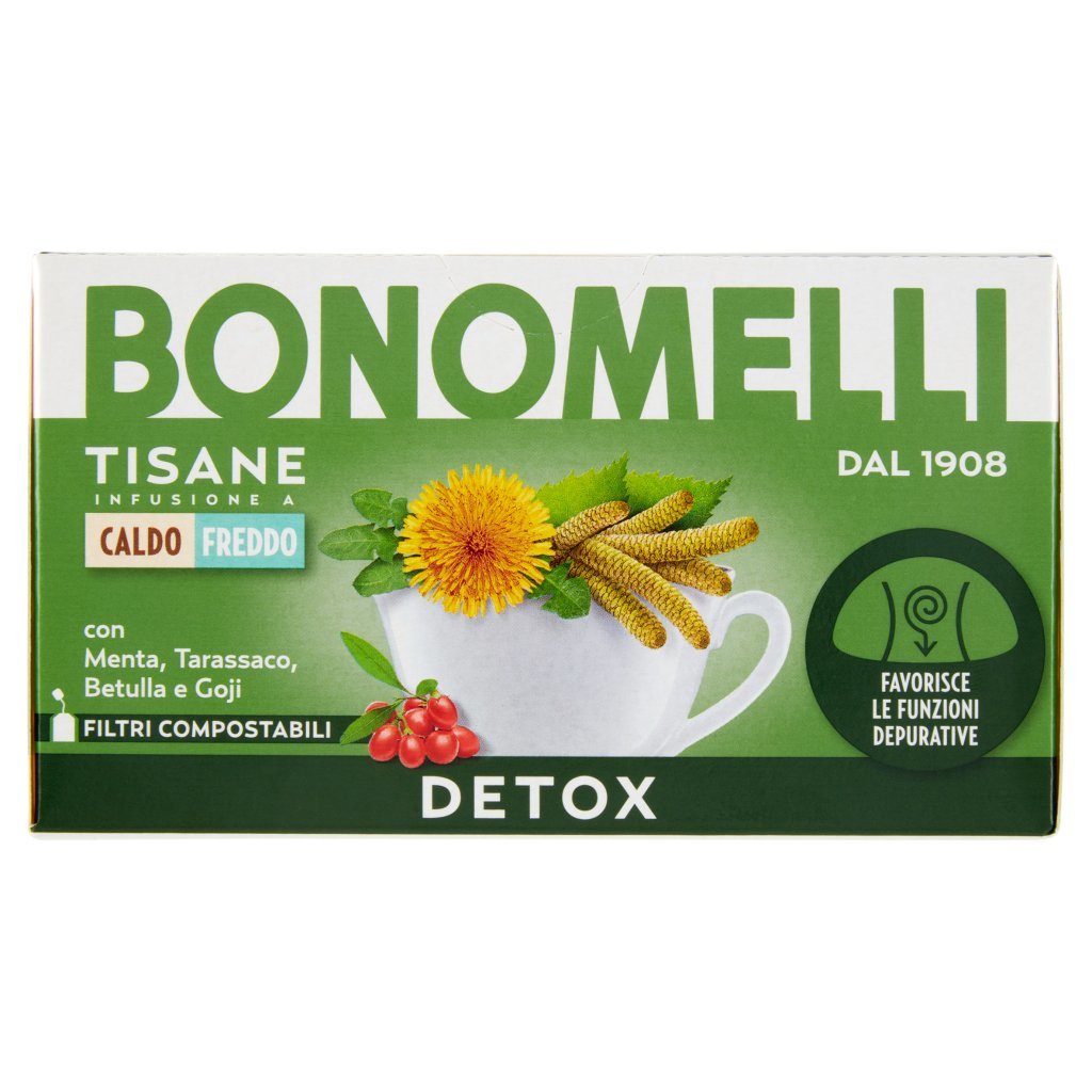 Bonomelli Tisane Detox 16 Filtri