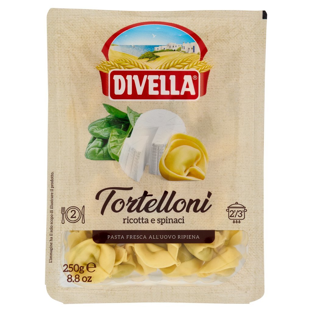 Divella Tortelloni Ricotta e Spinaci