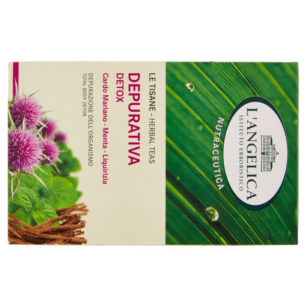 L'angelica Nutraceutica le Tisane Depurativa Detox 20 Filtri