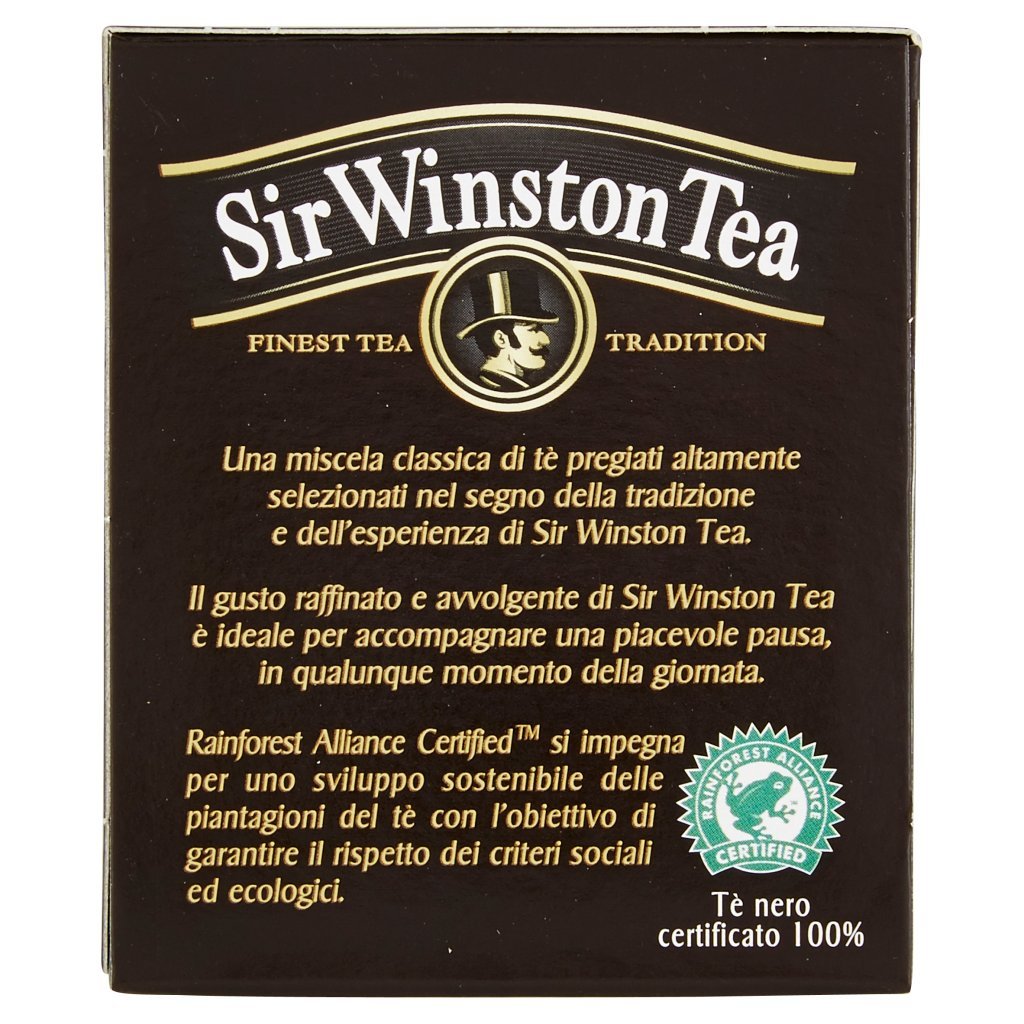 Sir Winston Tea Curcuma e Cannella Tè Nero 20 x 1,75 g