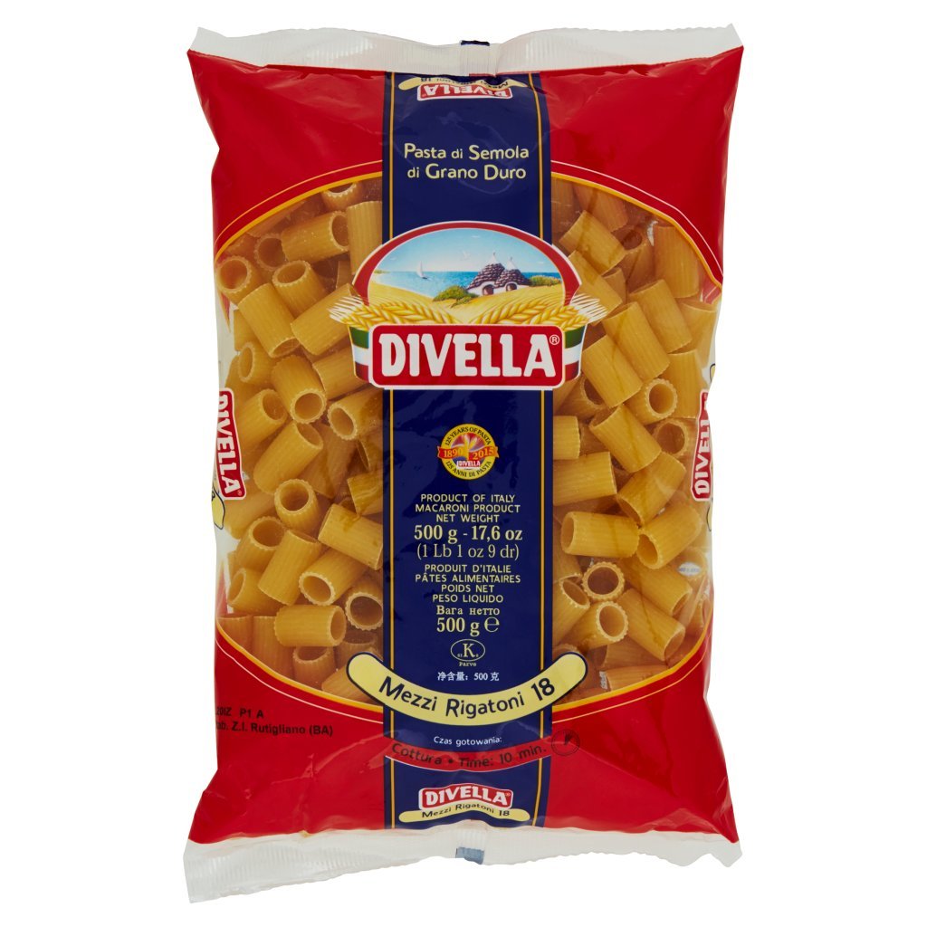 Divella Mezzi Rigatoni 18