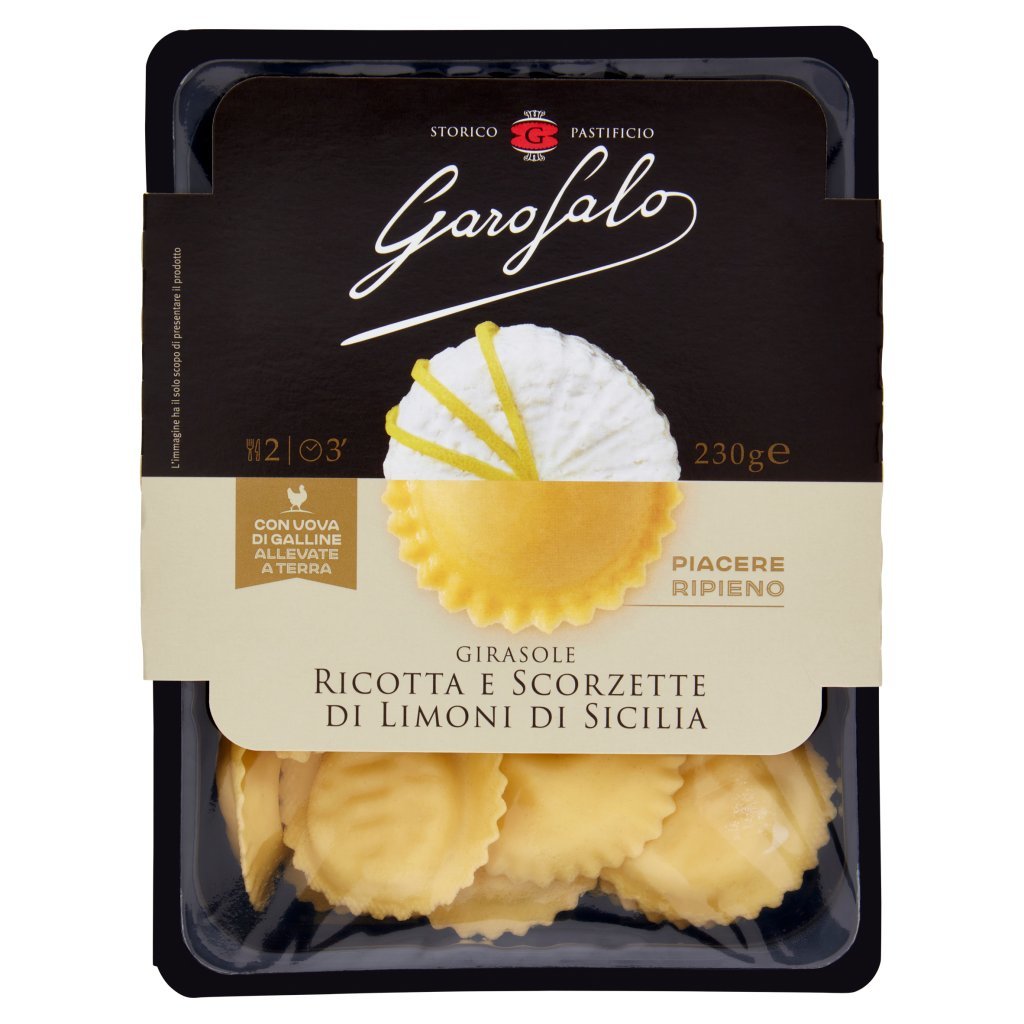 Garofalo Girasole Ricotta e Scorzette di Limoni di Sicilia