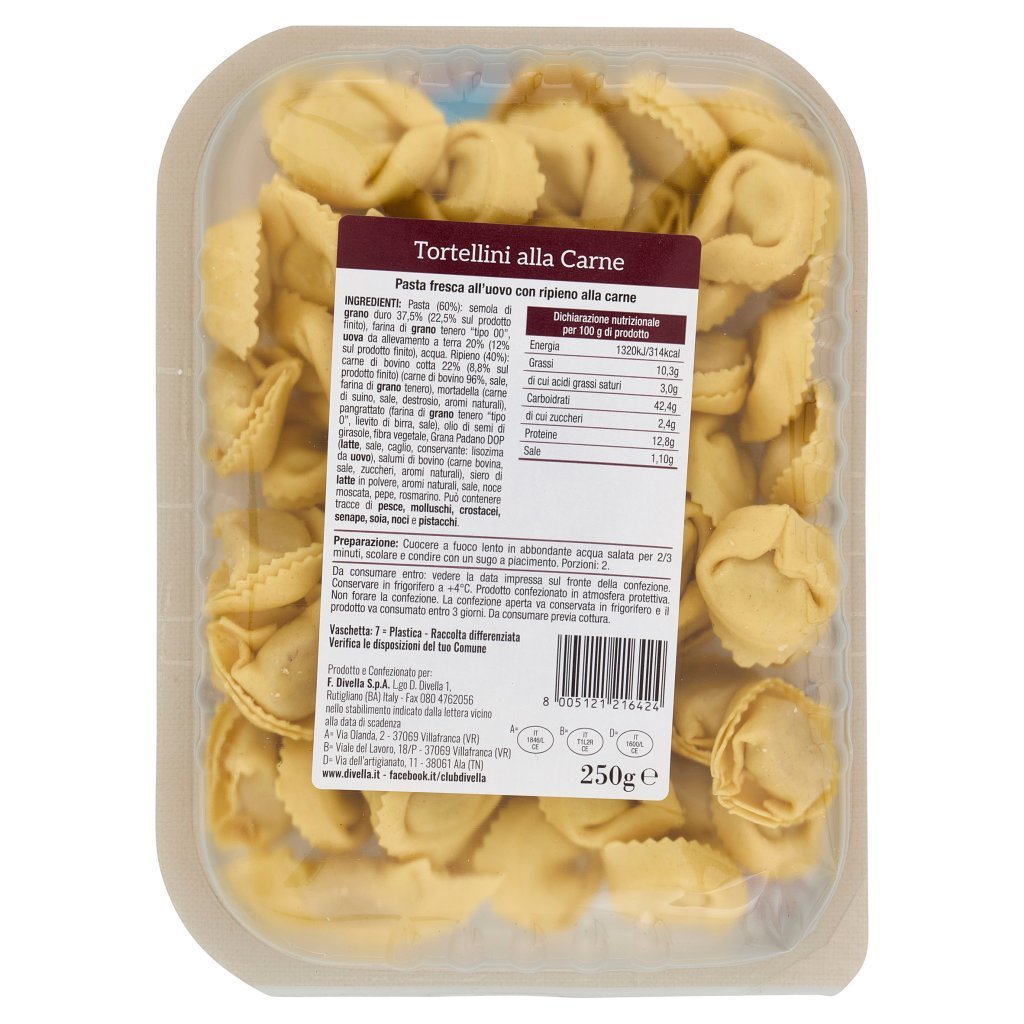 Divella Tortellini alla Carne