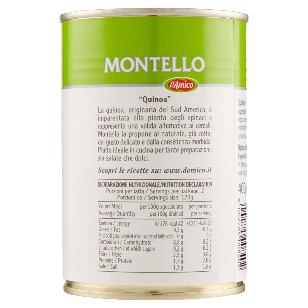 Montello Quinoa Lessata al Naturale