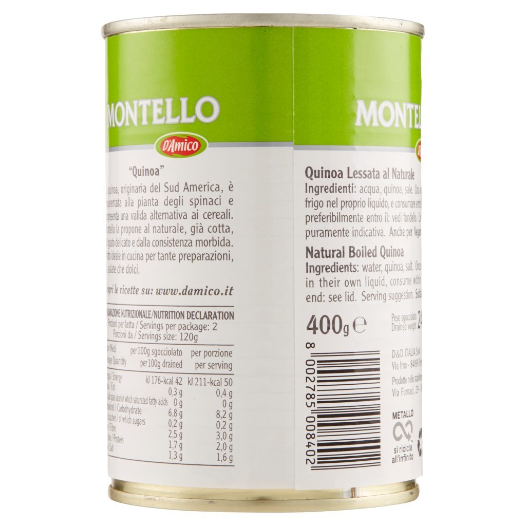 Montello Quinoa Lessata al Naturale