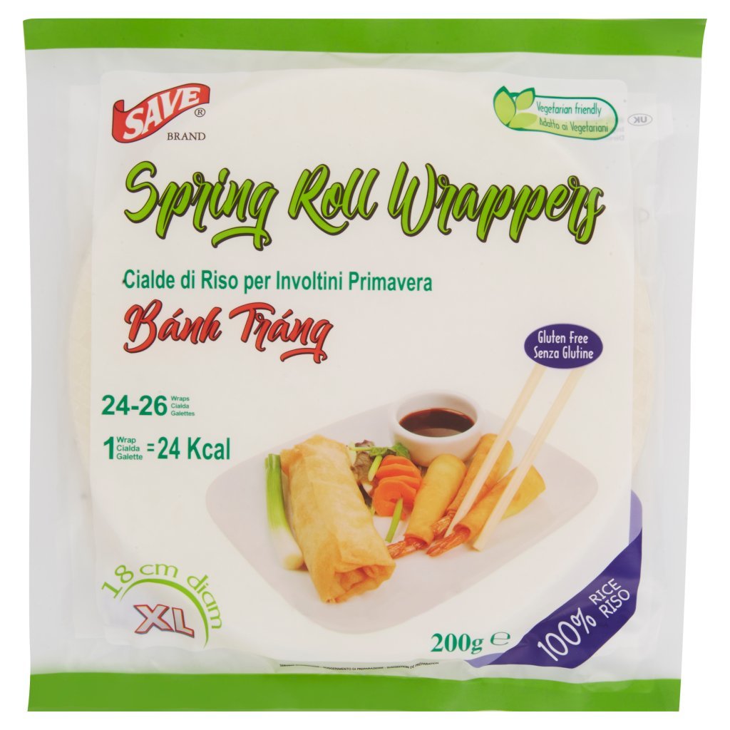 Save Spring Roll Wrappers Cialde di Riso per Involtini Primavera