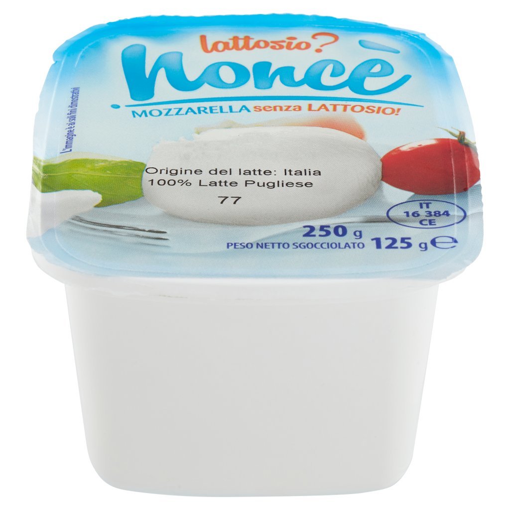 Noncè Mozzarella senza Lattosio! 125 g