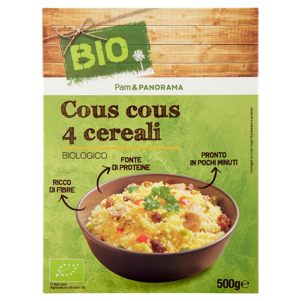 Bio Pam Panorama Cous Cous 4 Cereali Biologico