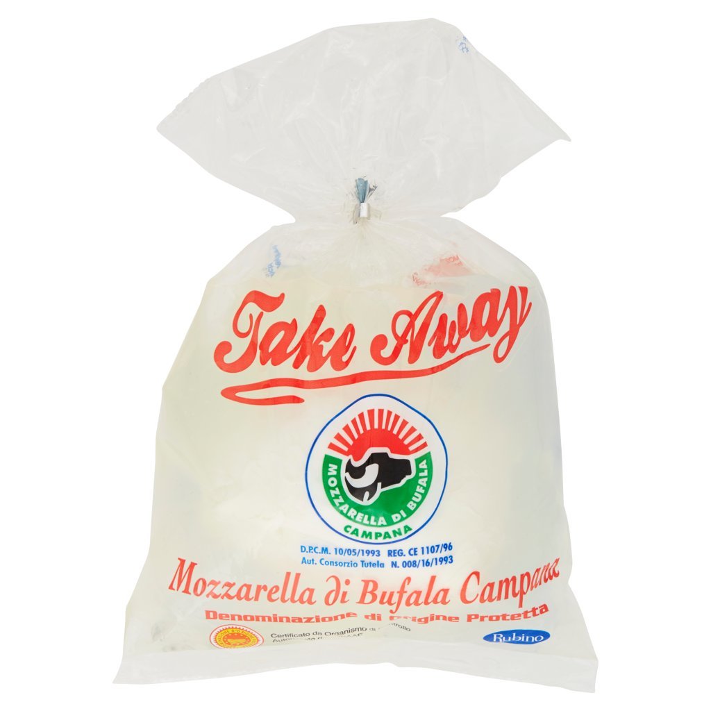 Rubino Take Away Mozzarella di Bufala Campana Dop 250 g