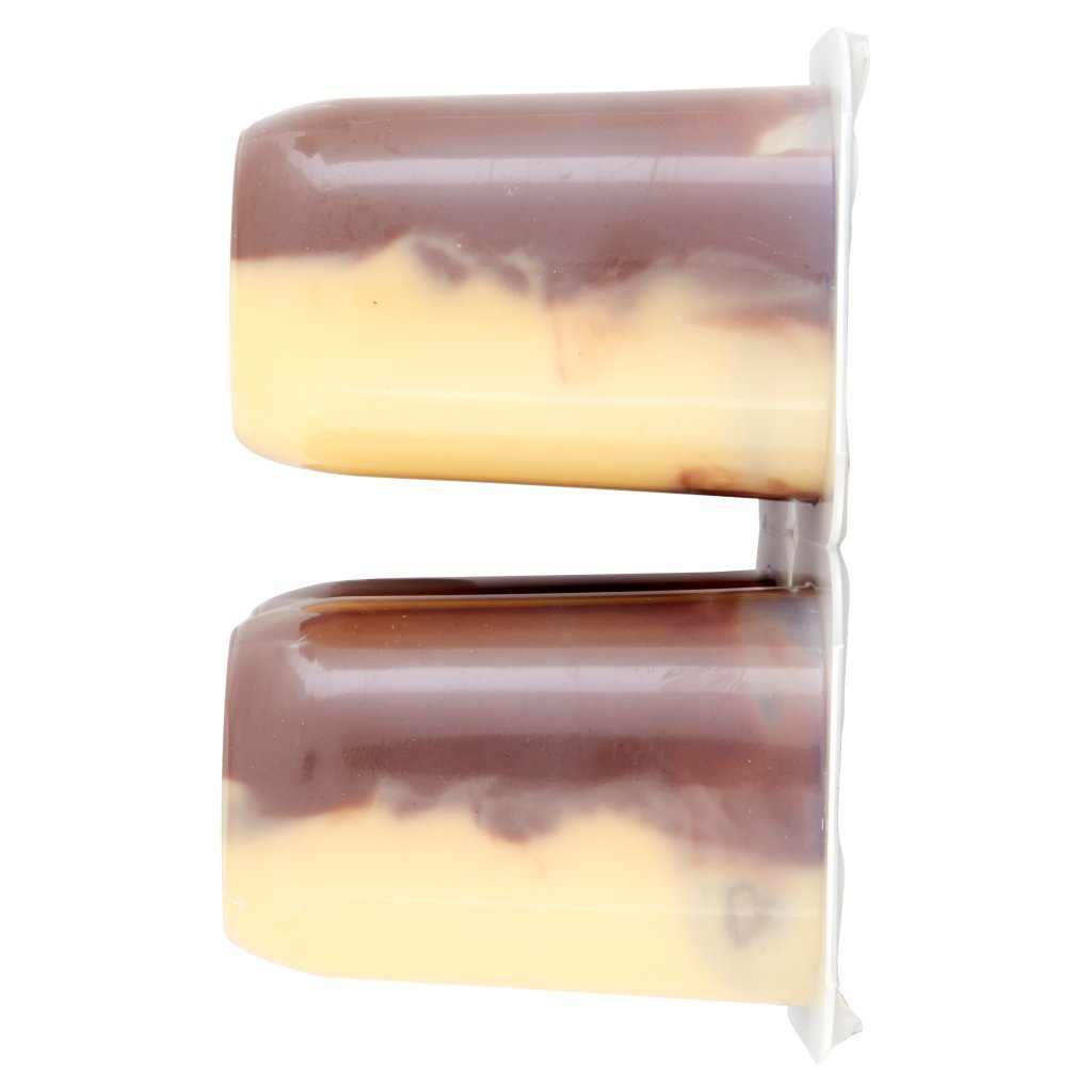 Milk Milk Crema Dessert Doppio Gusto Cioccolato e Vaniglia 4 x 125 g