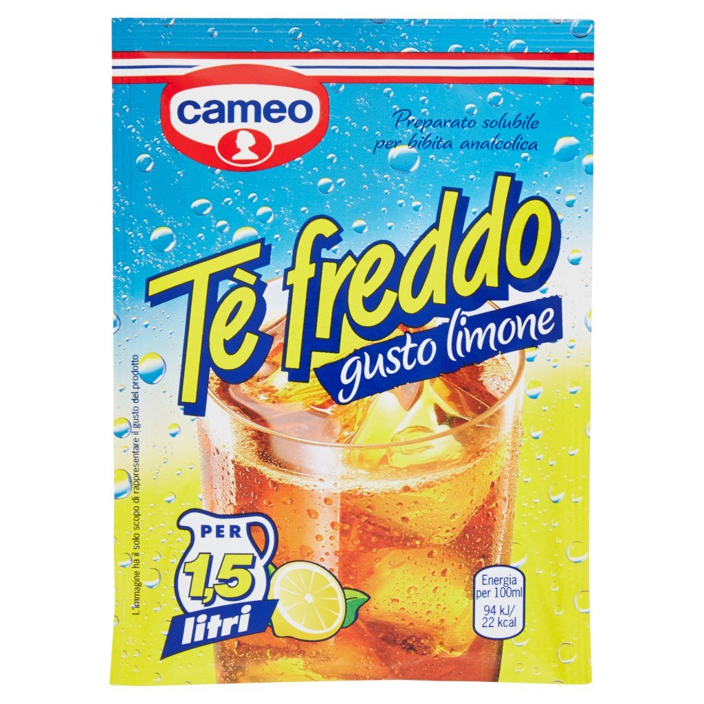 Cameo Preparato Solubile per Bibita Analcolica Tè Freddo Gusto Limone