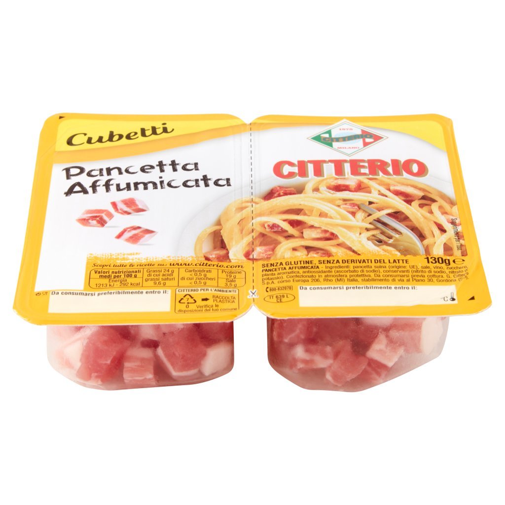 Citterio Cubetti Pancetta Affumicata