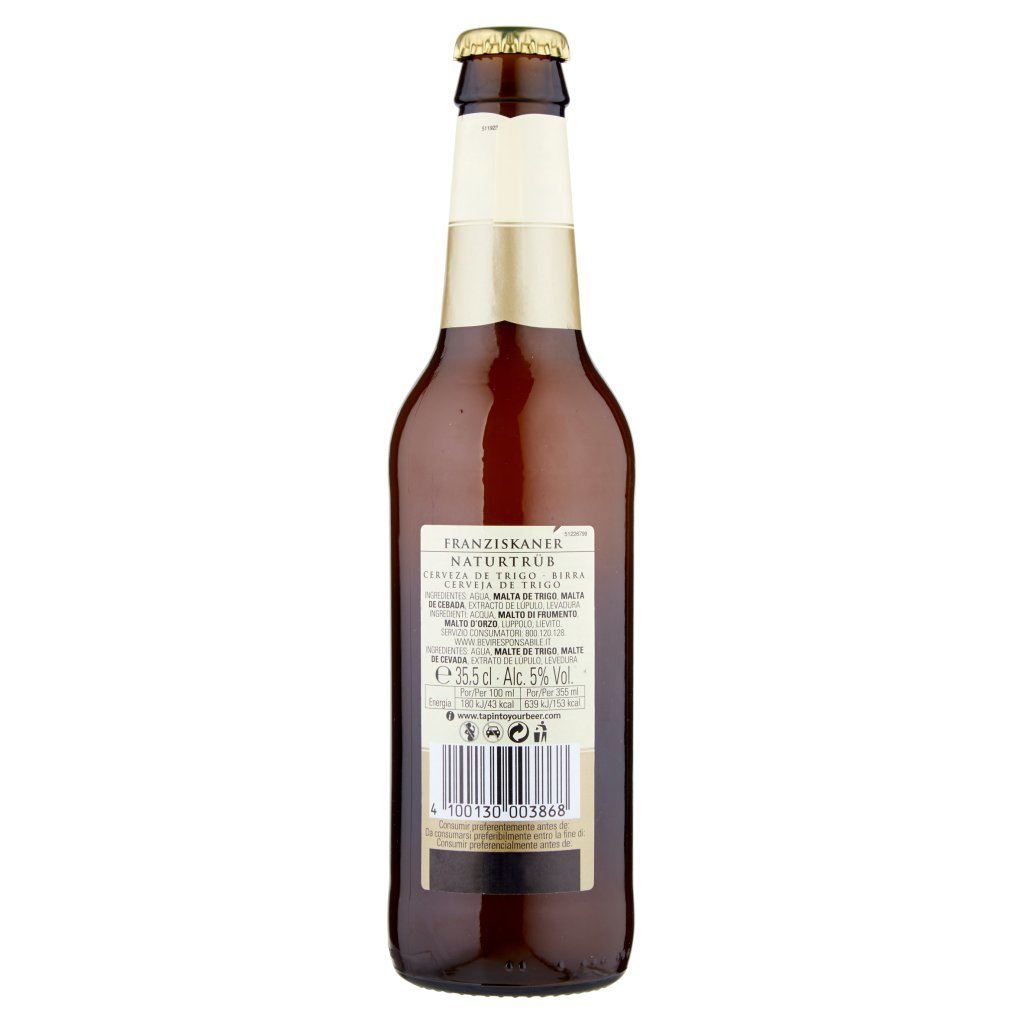 Franziskaner Franziskaner Birra Weisse Bavarese Bottiglia 35,5cl