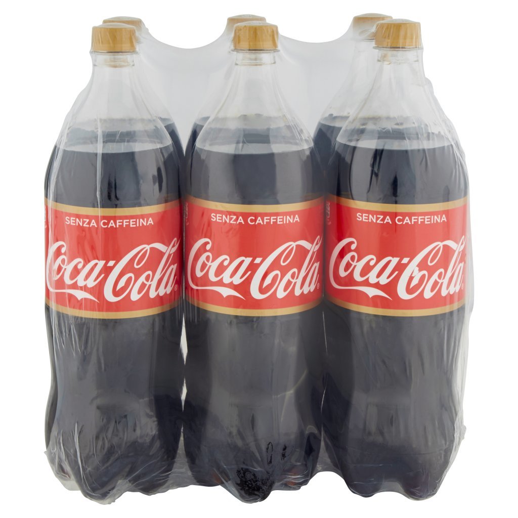 Coca Cola senza Caffeina Coca-cola senza Caffeina Bottiglie di Plastica 1,5 l Confezione da 6 Pezzi Cash & Carry