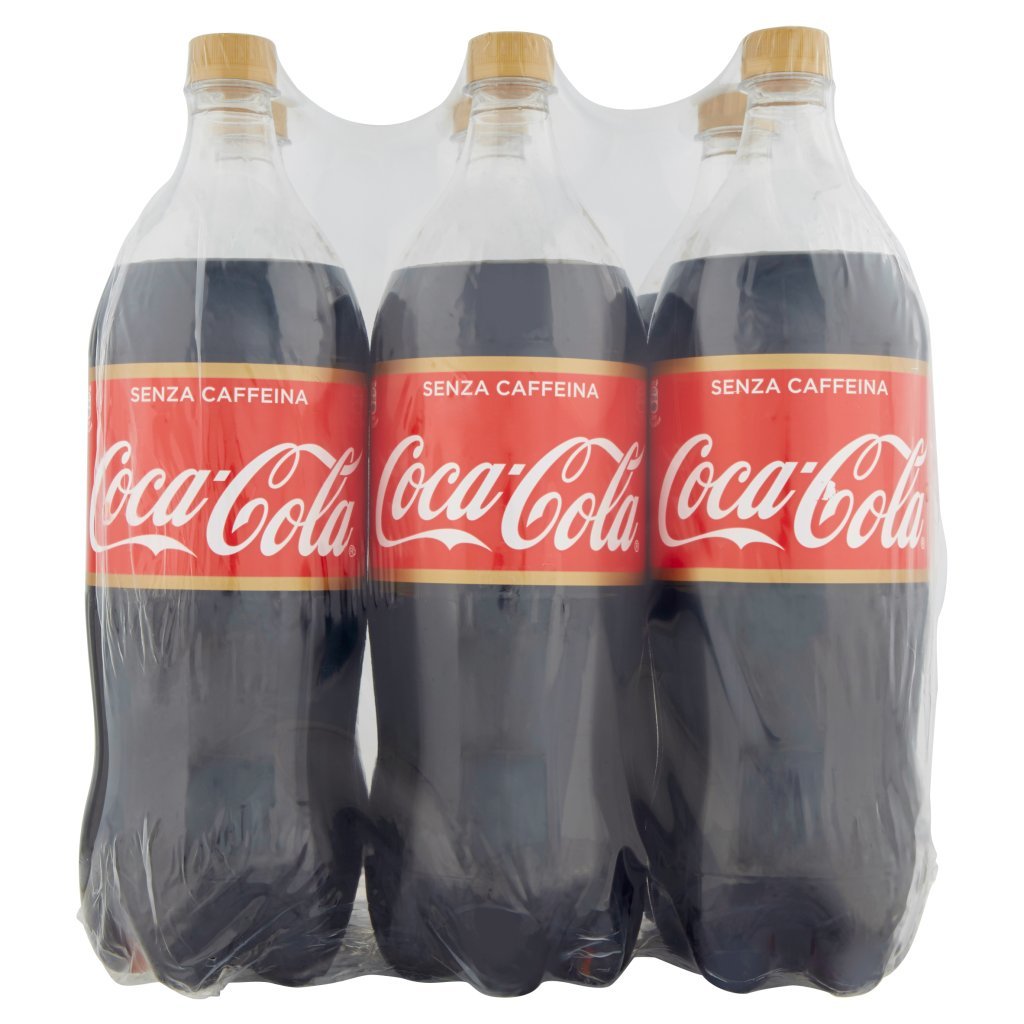 Coca Cola senza Caffeina Coca-cola senza Caffeina Bottiglie di Plastica 1,5 l Confezione da 6 Pezzi Cash & Carry