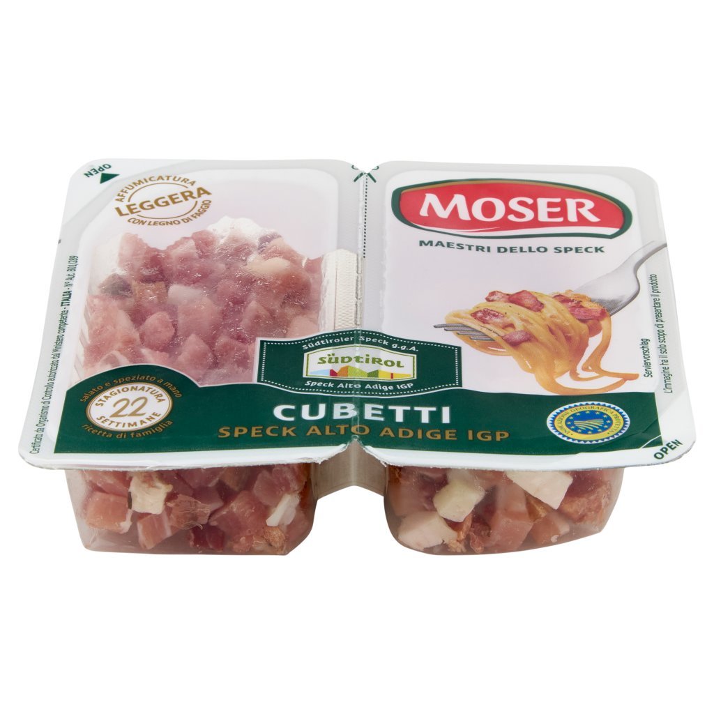 Moser Cubetti Speck Alto Adige Igp 0,080 Kg