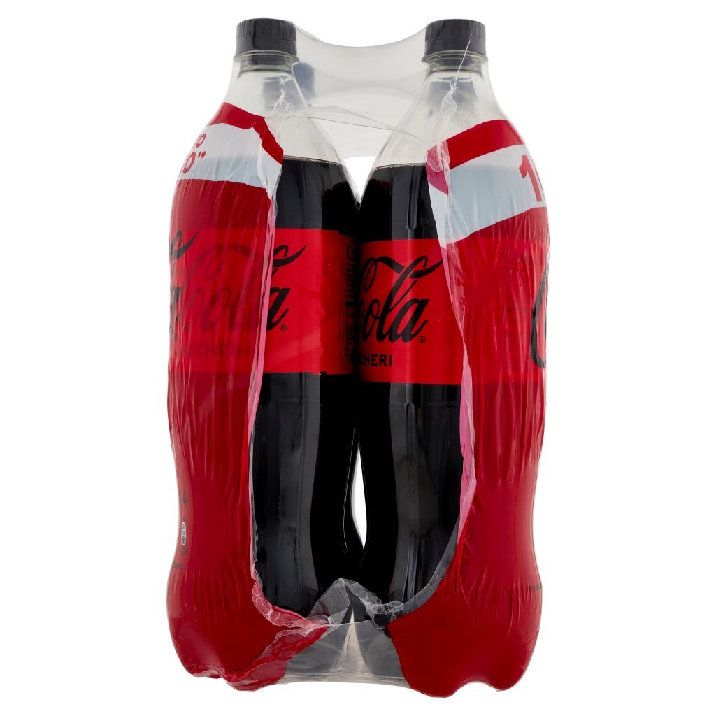 Coca Cola Zero Coca-cola Zero Pet Slim Bottles 4 x 1,5 l