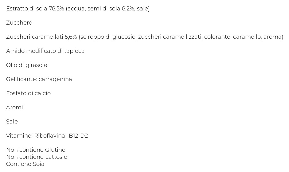 Valsoia Bontà e Salute Il Budino al Gusto Panna Cotta al Caramello 2 x 115 g