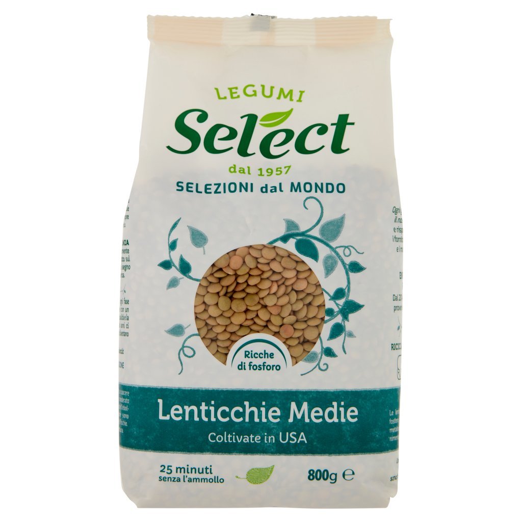 Select Selezioni dal Mondo Lenticchie Medie