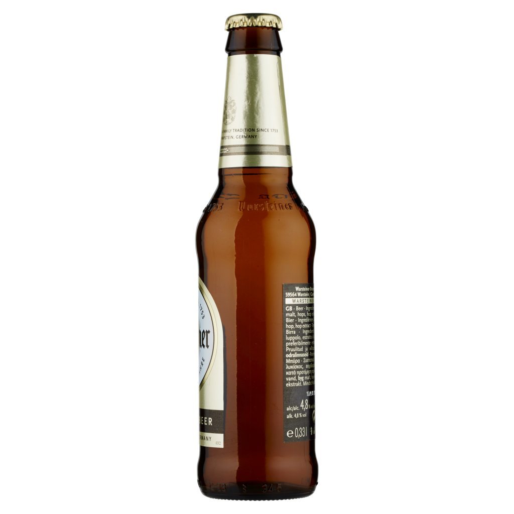 Warsteiner Premium Beer 0,33 l