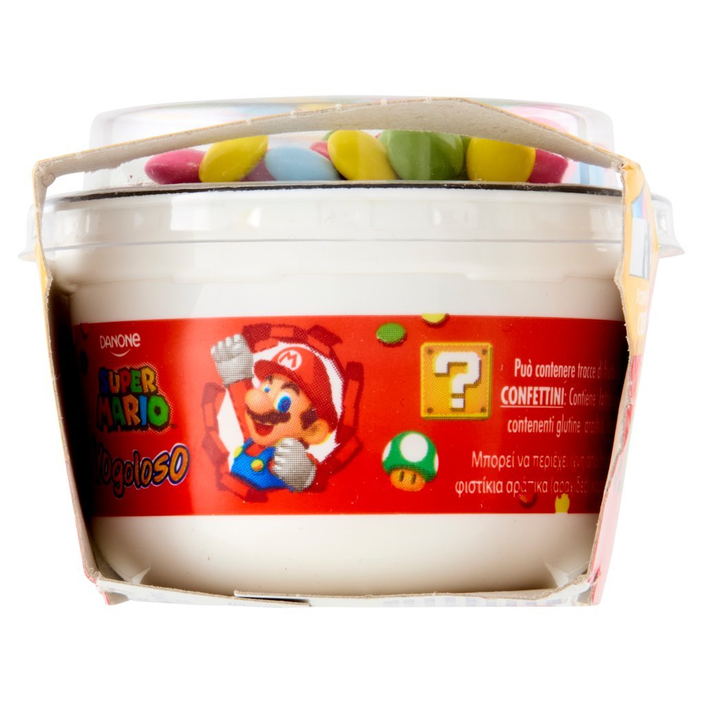 Danone Danone Super Mario, Yogurt Gusto Banana con Confettini, 2x110g