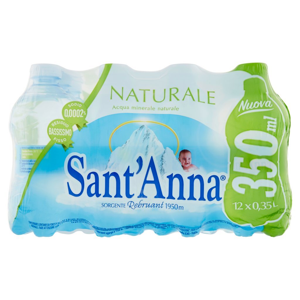 Sant'anna Naturale Sorgente Rebruant Vinadio 12 x 0,35 l