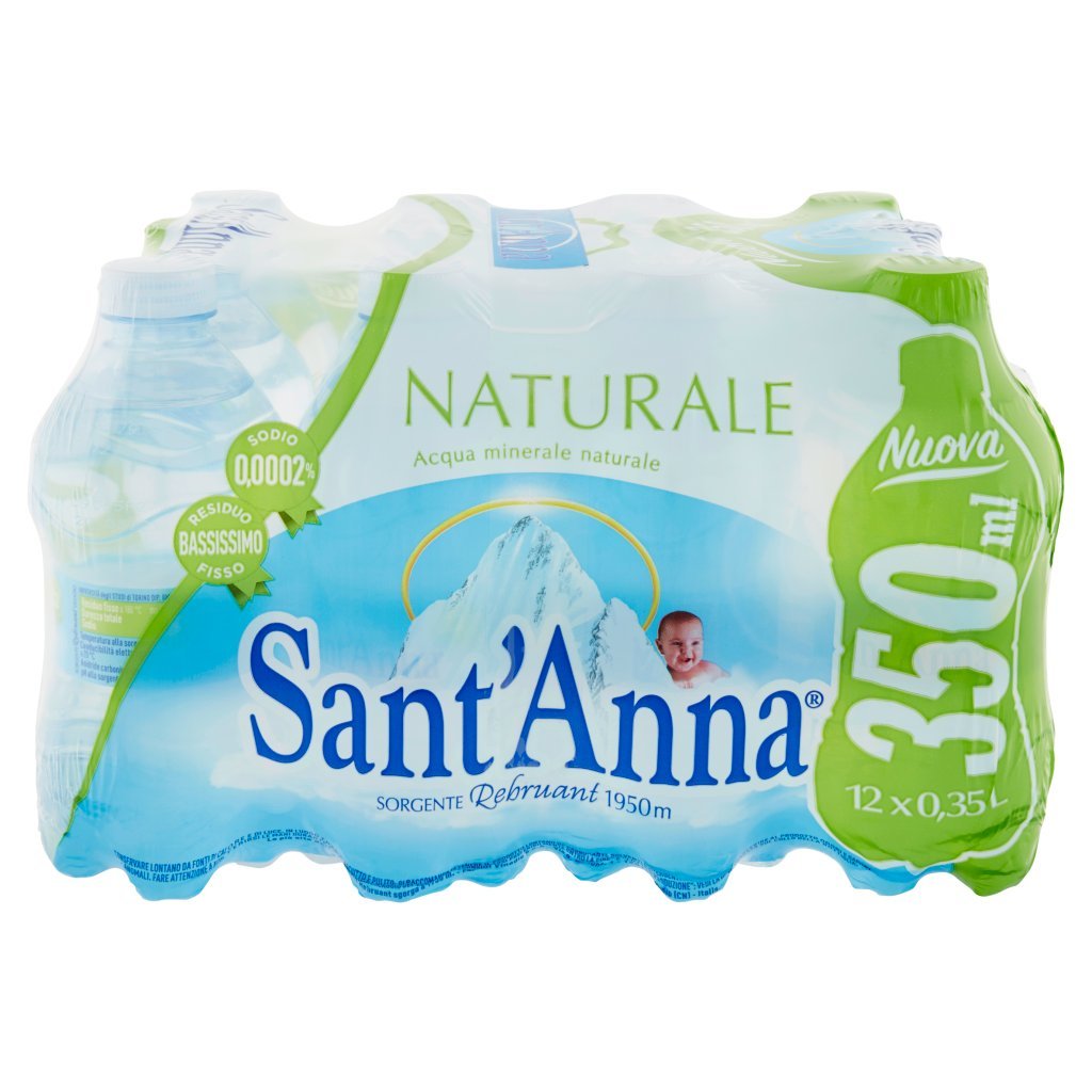 Sant'anna Naturale Sorgente Rebruant Vinadio 12 x 0,35 l