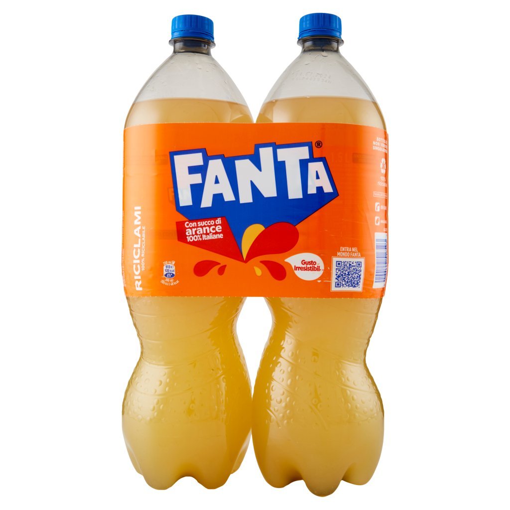 Fanta Orange Original Pet 2 x 1,5 l